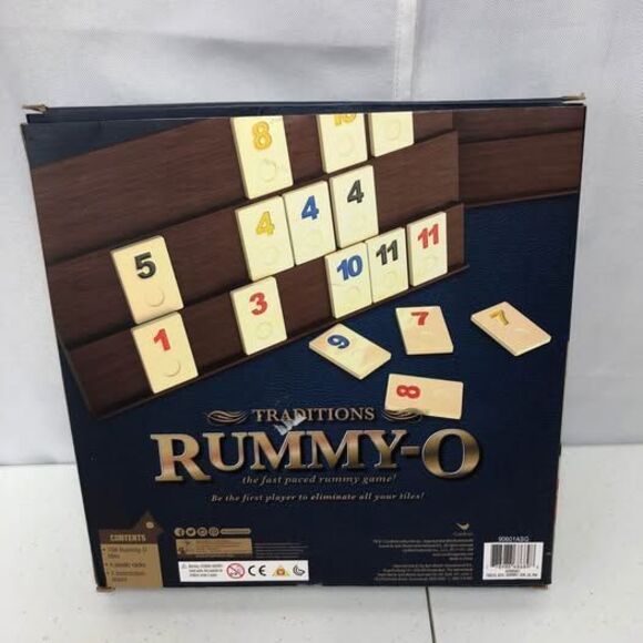 Rummy-O Traditions Rummy Tile Game New - Picture 2 of 5